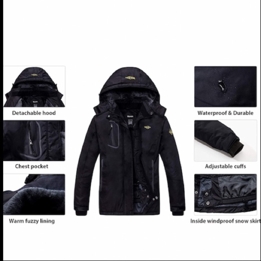 Waterproof Snow Jacket 🏂⛷❄️ - Picture 4 of 4